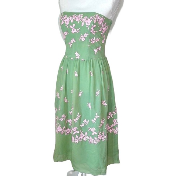 Y2K Betsey Johnson Floral Dress - Picture 1 of 9